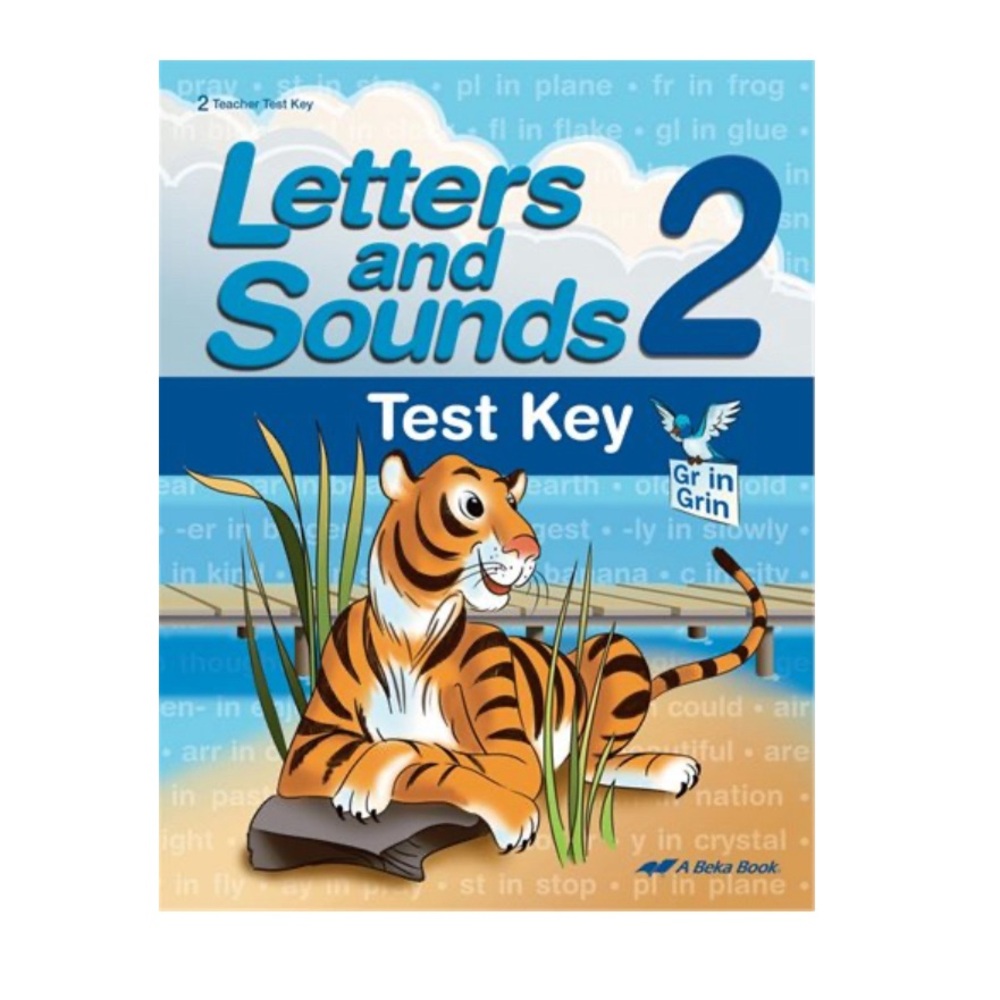 Abeka Letters and Sounds Grade 2 Test Key